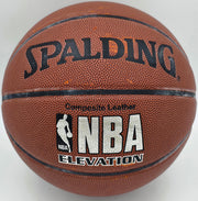 Paul Arizin Autographed Spalding Leather Basketball Philadelphia Warriors "#11 Phila. Warriors" Beckett BAS QR #BR88746