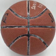 Paul Arizin Autographed Spalding Leather Basketball Philadelphia Warriors "#11 Phila. Warriors" Beckett BAS QR #BR88746