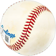 Steve McCatty Autographed Official AL Baseball Oakland A's Beckett BAS QR #BR49765