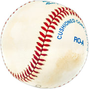 Steve McCatty Autographed Official AL Baseball Oakland A's Beckett BAS QR #BR49765