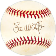 Steve McCatty Autographed Official AL Baseball Oakland A's Beckett BAS QR #BR49766