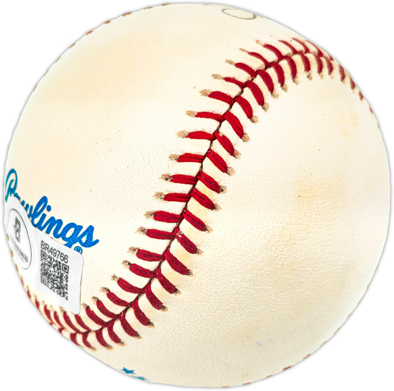 Steve McCatty Autographed Official AL Baseball Oakland A's Beckett BAS QR #BR49766