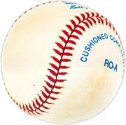 Steve McCatty Autographed Official AL Baseball Oakland A's Beckett BAS QR #BR49766
