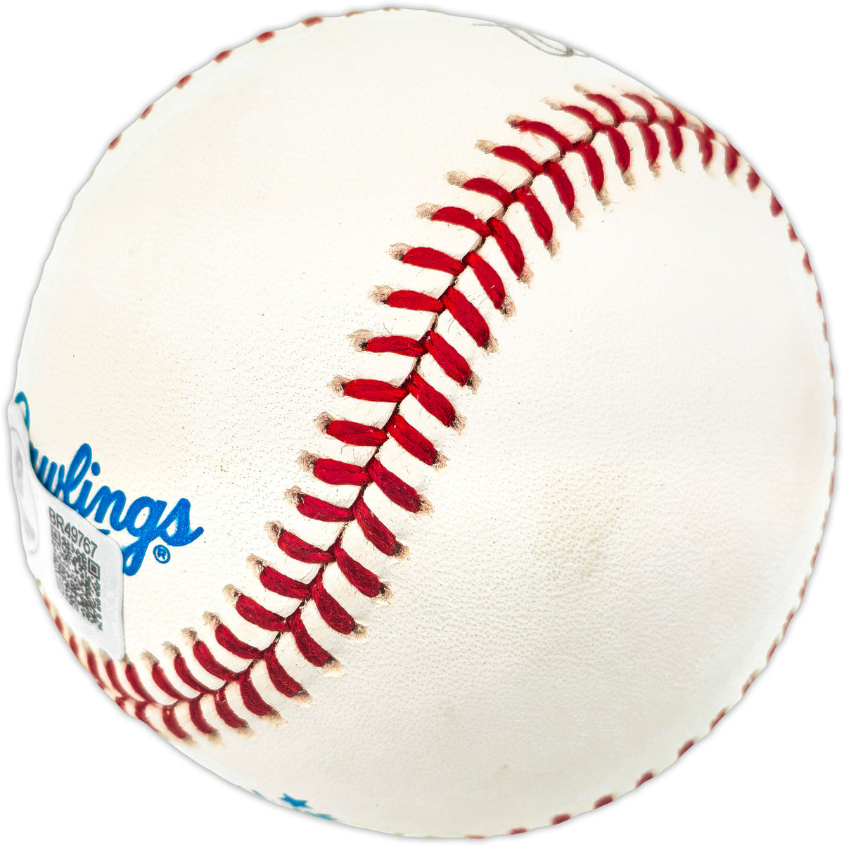 Steve McCatty Autographed Official AL Baseball Oakland A's Beckett BAS QR #BR49767