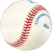 Steve McCatty Autographed Official AL Baseball Oakland A's Beckett BAS QR #BR49768
