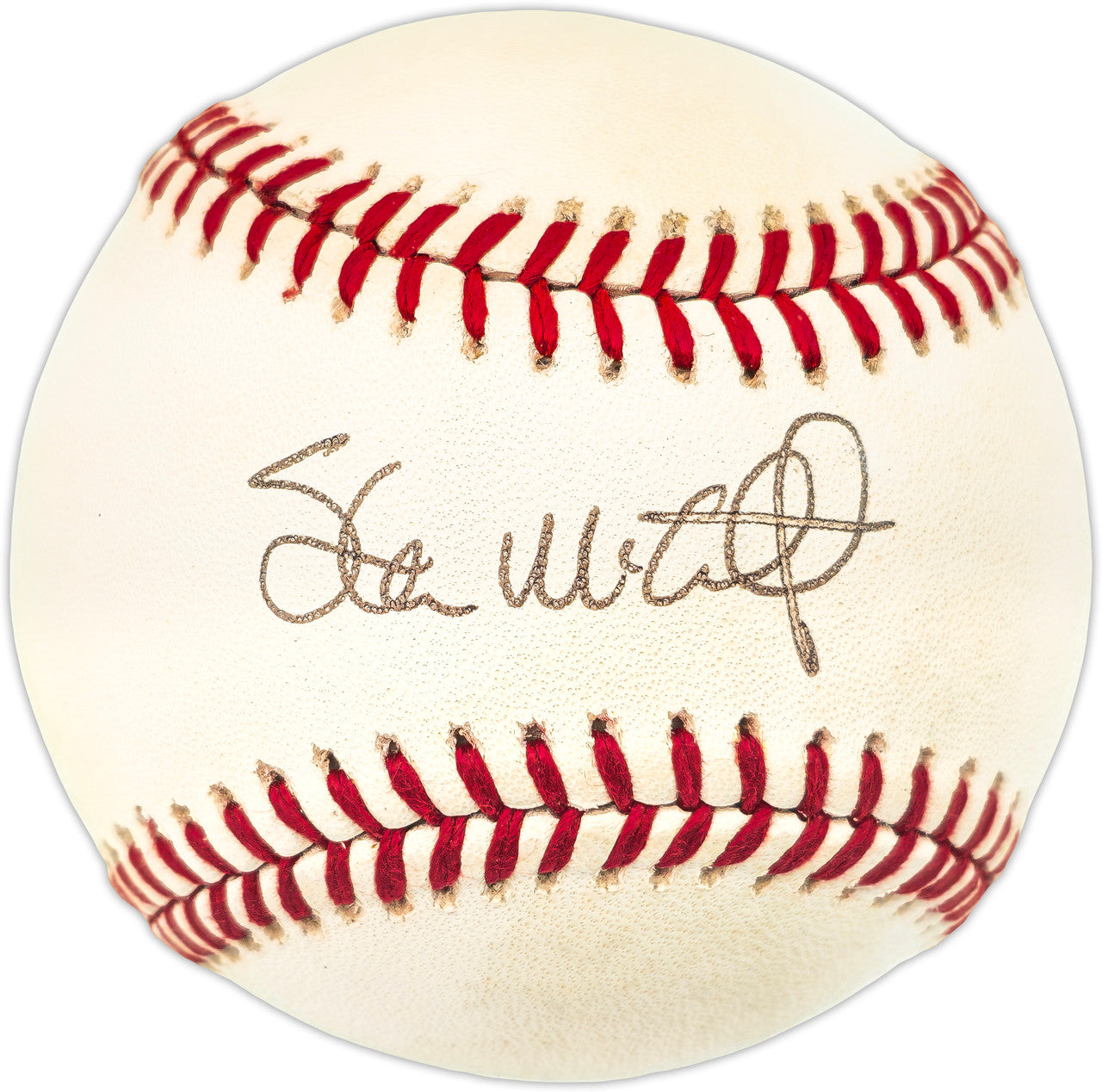 Steve McCatty Autographed Official AL Baseball Oakland A's Beckett BAS QR #BR49769