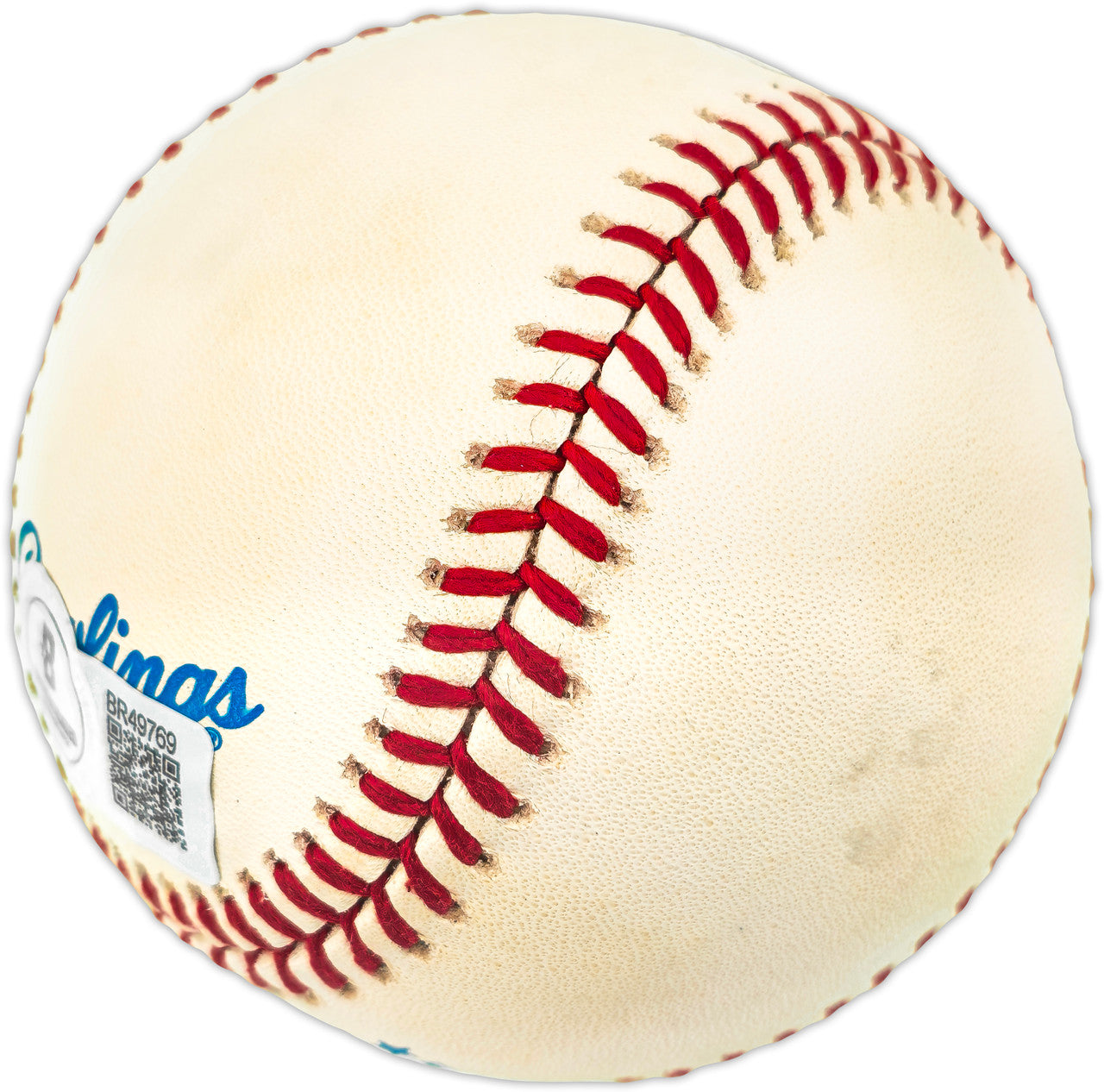 Steve McCatty Autographed Official AL Baseball Oakland A's Beckett BAS QR #BR49769
