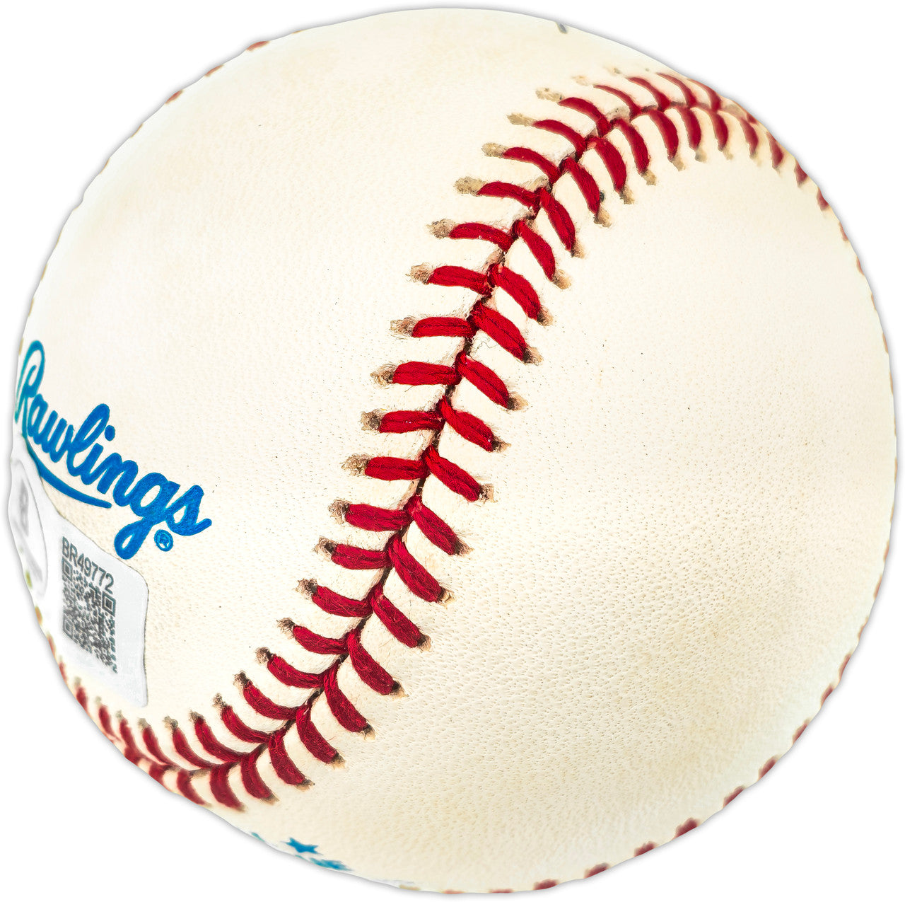 Mike Davis Autographed Official AL Baseball Oakland A's, Los Angeles Dodgers Beckett BAS QR #BR49772