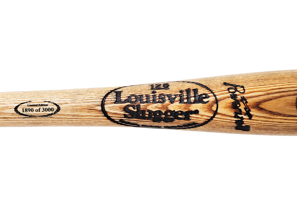 Tony Gwynn Autographed Blonde Louisville Slugger 3000th Hit Bat San Diego Padres #/3000 Beckett BAS QR Stock #212649