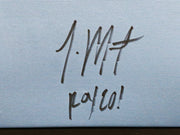 Memphis Grizzlies Ja Morant Autographed Framed Light Blue Fanatics Jersey "ROY 20" Beckett BAS QR Stock #212659