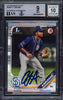 CJ Abrams Autographed 2019 Bowman Draft Rookie Card #BD85 San Diego Padres BGS 9 Auto Grade Gem Mint 10 Beckett BAS #15466360