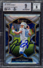 Justin Herbert Autographed 2020 Select Rookie Card #44 Los Angeles Chargers BGS 9 Auto Grade Near Mint/Mint 8 Beckett BAS #15467857