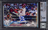 Juan Soto Autographed 2018 Topps Update Rookie Card #US104 New York Mets BGS 9 Auto Grade Mint 9 Beckett BAS #15467512