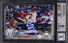 Juan Soto Autographed 2018 Topps Update Rookie Card #US104 New York Mets BGS 9 Auto Grade Near Mint/Mint 8 Beckett BAS #15467840