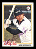 Wayne Nordhagen Autographed 1978 Topps Card #231 Chicago White Sox SKU #213412