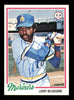 Larry Milbourne Autographed 1978 Topps Card #366 Seattle Mariners SKU #213475
