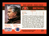 Bud Carson Autographed 1990 Pro Set Card #77 Cleveland Browns SKU #213553