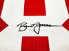 San Francisco 49ers Brent Jones Autographed Red Jersey PSA/DNA Stock #212449
