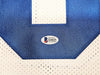 Dallas Cowboys Alvin Harper Autographed White Jersey Beckett BAS Witness Stock #212452