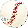 Jerry Bell Autographed Official AL Baseball Milwaukee Brewers Beckett BAS QR #BM25052