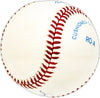 Jerry Bell Autographed Official AL Baseball Milwaukee Brewers Beckett BAS QR #BM25052