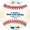 Hugh Laurin Pepper Autographed Official MLB Baseball Pittsburgh Pirates "1954-57 Pirates" Beckett BAS QR #BM25064
