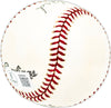 Preston Ward Autographed Official NL Baseball Los Angeles Dodgers, Chicago Cubs Beckett BAS QR #BM25081