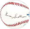 Russ Sullivan Autographed Official MLB Baseball Detroit Tigers Beckett BAS QR #BM25086