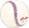 Barney Bernie Mussill Autographed Official 1997 All Star Game Logo Baseball Philadelphia Phillies Beckett BAS QR #BM25087