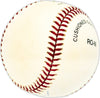 Jack Dittmer Autographed Official NL Baseball Milwaukee Braves Beckett BAS QR #BM25173