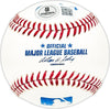 Carl Miles Autographed Official MLB Baseball Philadelphia A's Beckett BAS QR #BM25219