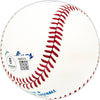 Carl Miles Autographed Official MLB Baseball Philadelphia A's Beckett BAS QR #BM25219