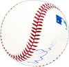Carl Miles Autographed Official MLB Baseball Philadelphia A's Beckett BAS QR #BM25219