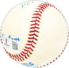 Pompeyo Yo-Yo Davalillo Autographed Official AL Baseball Washington Senators Beckett BAS QR #BM25227