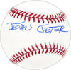 Johnny Jeter Autographed Official MLB Baseball San Diego Padres, Pittsburgh Pirates Beckett BAS QR #BM25253