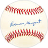 Ramon Monzant Autographed Official NL Baseball San Francisco Giants Beckett BAS QR #BM25272
