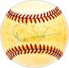 Russ Nixon Autographed Official NL Baseball Boston Red Sox, Cleveland Indians Beckett BAS QR #BM25276