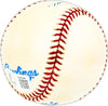John Johnny James Autographed Official AL Baseball New York Yankees Beckett BAS QR #BM25286