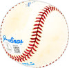 Herb Washington Autographed Official AL Baseball Oakland A's Beckett BAS QR #BM25475
