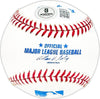 Paul Jake Jaeckel Autographed Official MLB Baseball Chicago Cubs Beckett BAS QR #BM25494