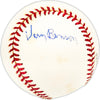 Vern Benson Autographed Official NL Baseball St. Louis Cardinals, New York Yankees Beckett BAS QR #BM25548