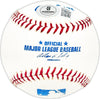 Gene Verble Autographed Official MLB Baseball Washington Senators Beckett BAS QR #BM25553