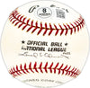 John Johnny Welaj Autographed Official NL Baseball Senators, A's Beckett BAS QR #BM25563