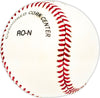 Ron Blackburn Autographed Official NL Baseball Pittsburgh Pirates Beckett BAS QR #BM25569