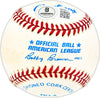 Frank Campos Autographed Official AL Baseball Washington Senators Beckett BAS QR #BM25573