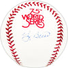 Yogi Berra Autographed Official 1978 World Series Logo MLB Baseball New York Yankees Beckett BAS QR #BM25603