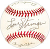 Lou Stringer Autographed Official NL Baseball Boston Red Sox, Chicago Cubs Beckett BAS QR #BM25644