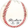 Lou Stringer Autographed Official NL Baseball Boston Red Sox, Chicago Cubs Beckett BAS QR #BM25644