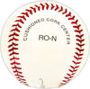 Lou Stringer Autographed Official NL Baseball Boston Red Sox, Chicago Cubs Beckett BAS QR #BM25644