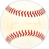 Johnny Edwards Autographed Official Giles NL Baseball Cincinnati Reds Beckett BAS QR #BM25658